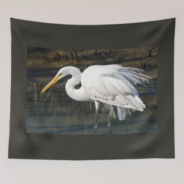Item preview, Elegant Plumes of a Great Egret designed and sold by Debra Martz.