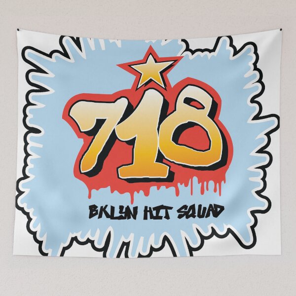 Item preview, 718 Bklyn Hit Squad designed and sold by GRAFFONYX.