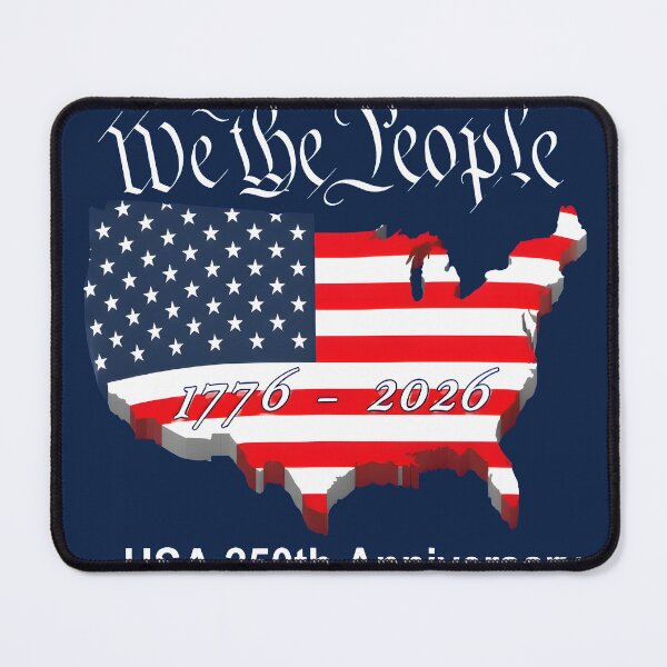 Item preview, We The People USA 250th Anniversary Patriotic Map T-Shirt 1776-2026 American Freedom Celebration Tee designed and sold by PixelForge11.