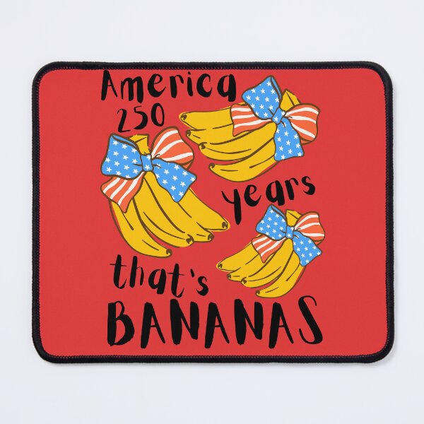 Item preview, Patriotic 250 Years That's Bananas, Red White and Blue, USA Coquette, American Banana Independence Day designed and sold by Forevermore.