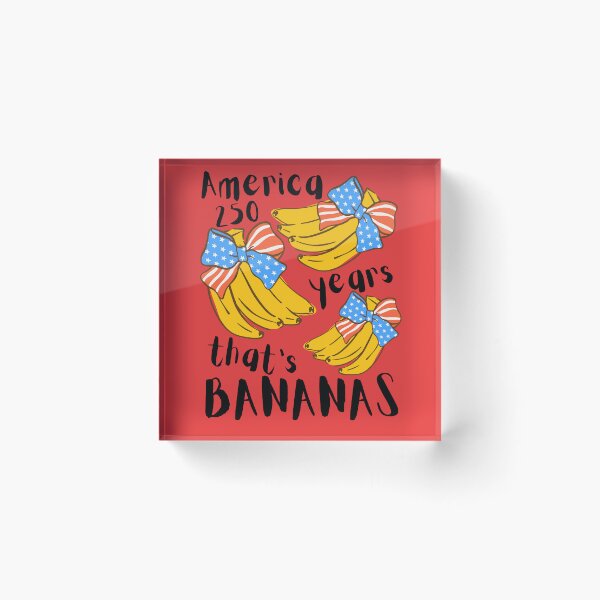 Item preview, Patriotic 250 Years That's Bananas, Red White and Blue, USA Coquette, American Banana Independence Day  designed and sold by Forevermore.