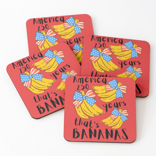Item preview, Patriotic 250 Years That's Bananas, Red White and Blue, USA Coquette, American Banana Independence Day  designed and sold by Forevermore.