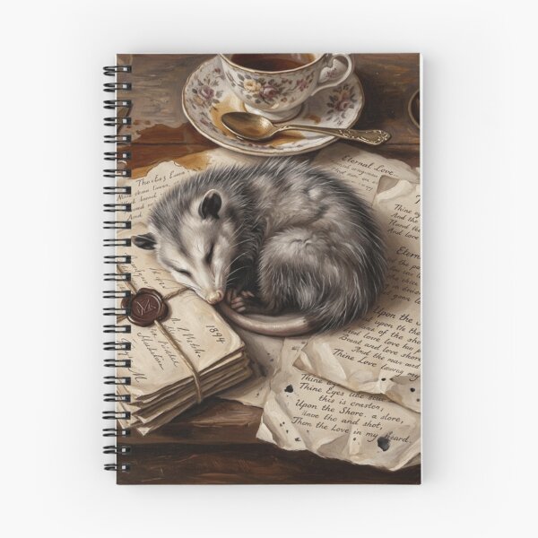 Item preview, Aesthetic Garbage - Cottagecore Possum Art designed and sold by Retro Mood Co.