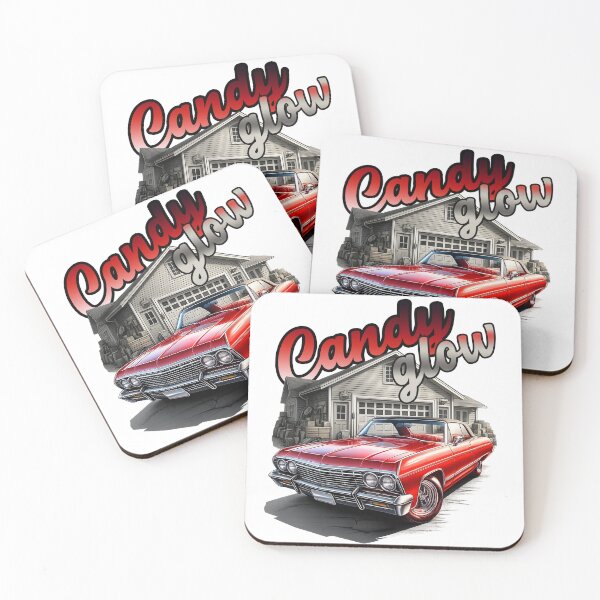 Item preview, Candy Glow - Classic Red Lowrider Retro Car Design designed and sold by Elite-Store66.