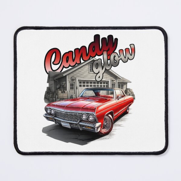 Item preview, Candy Glow - Classic Red Lowrider Retro Car Design designed and sold by Elite-Store66.