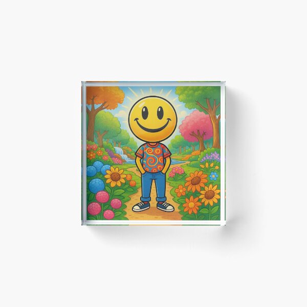 Item preview, HAPPY FACE MAN designed and sold by WyckedLynn.