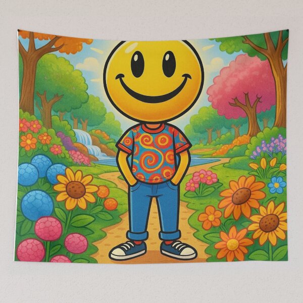Item preview, HAPPY FACE MAN designed and sold by WyckedLynn.