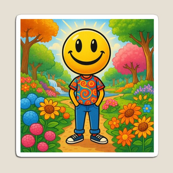 Item preview, HAPPY FACE MAN designed and sold by WyckedLynn.