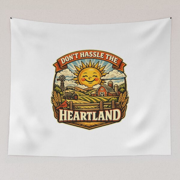 Item preview, Don’t Hassle the Heartland Farm Sun designed and sold by Dresut.