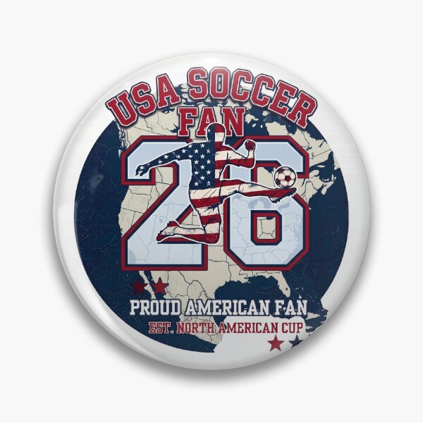 Item preview,  USA Soccer Fan 2026 Proud American Sports Fan designed and sold by Basma Designs | Funny Shirts, Stickers & Mugs.