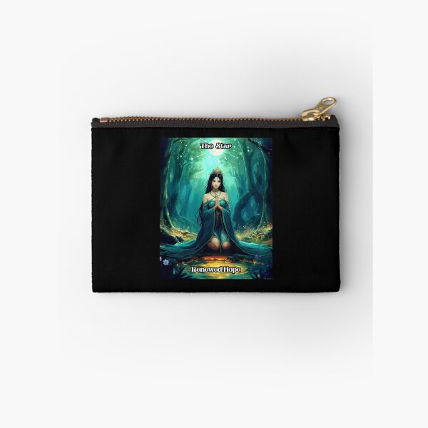 Item preview, The Star - Tarot Card from Wildwood Green Witch Tarot Deck  designed and sold by Earth Nature Creations.