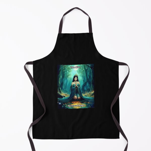 Item preview, The Star - Tarot Card from Wildwood Green Witch Tarot Deck designed and sold by Earth Nature Creations.