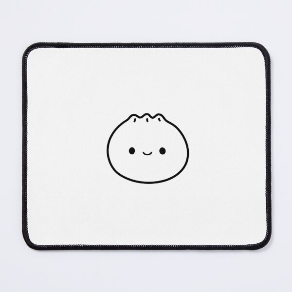 Item preview, Kawaii Dumpling Outline – Minimal Cute Food Line Art designed and sold by EmeraldeaArt.