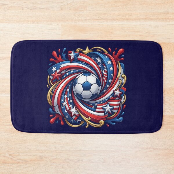Item preview, Patriotic USA Soccer Stars and Stripes Graphic designed and sold by Basma Designs | Funny Shirts, Stickers & Mugs.