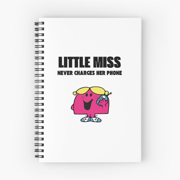 Item preview, Little Miss Never Charges Her Phone designed and sold by Couplestees.