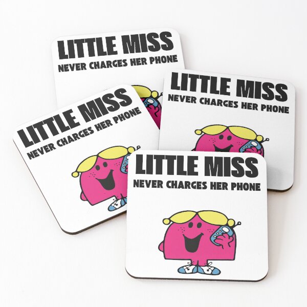 Item preview, Little Miss Never Charges Her Phone designed and sold by Couplestees.