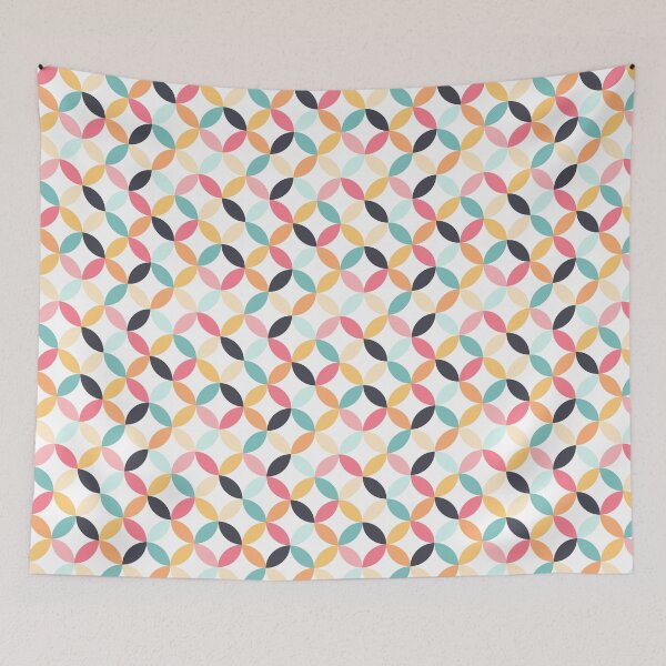 Item preview, Geometric Pattern Retro Vintage Elegant Graphic 50s 60s 70s 80s designed and sold by MemphisCenter.