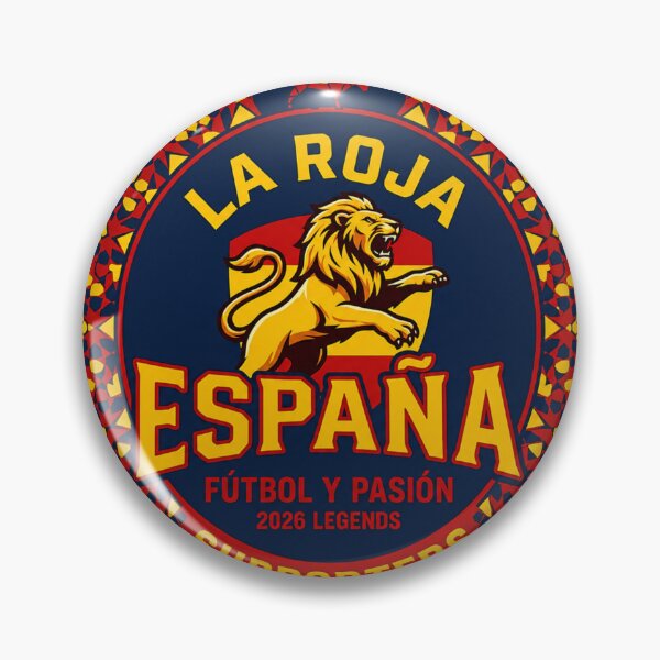 Item preview, España Football Supporters - La Roja 2026 Legends Badge designed and sold by INVIKETOS.