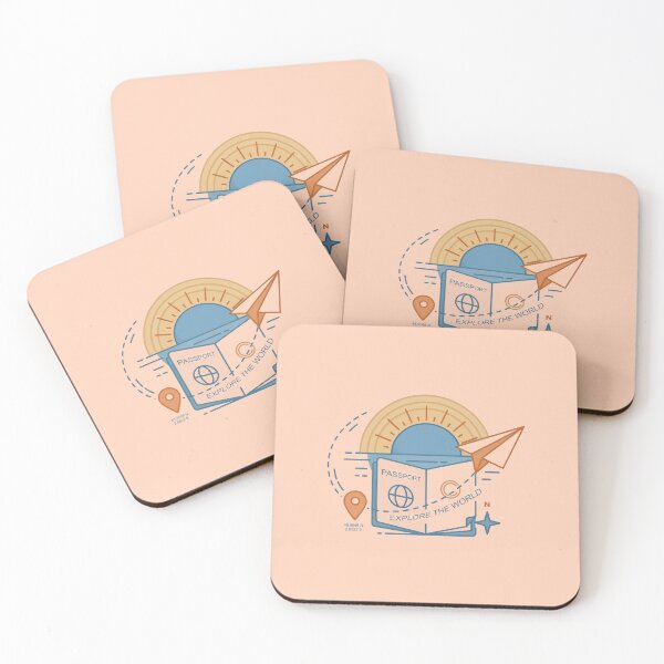 Item preview, Wanderlust Travel Paper Airplane Sun designed and sold by xmoudx.