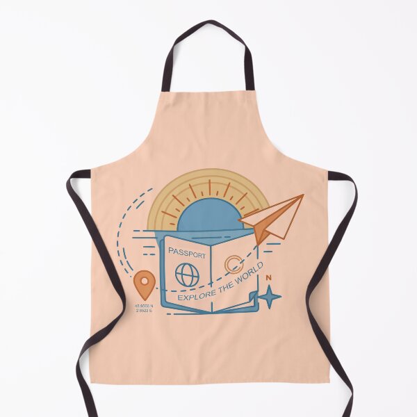 Item preview, Wanderlust Travel Paper Airplane Sun designed and sold by xmoudx.