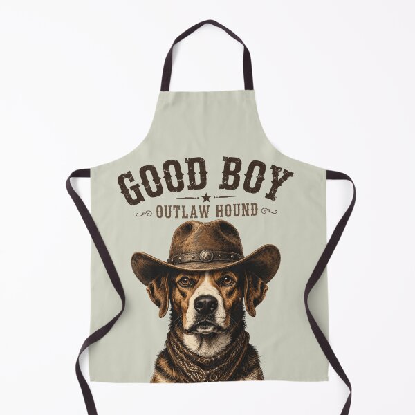 Item preview, Good Boy Outlaw Hound Shirt – Vintage Country Dog- Western Graphic Tee designed and sold by Irysek.
