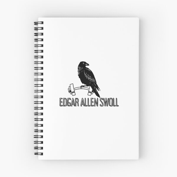 Item preview, Edgar Allen Swoll Spooky Gym Humor designed and sold by Kena_123.
