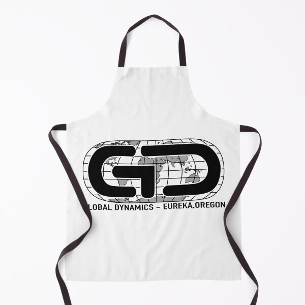 Item preview, Global Dynamics Eureka Oregon Retro Logo (Black) designed and sold by Rewatch-Podcast.