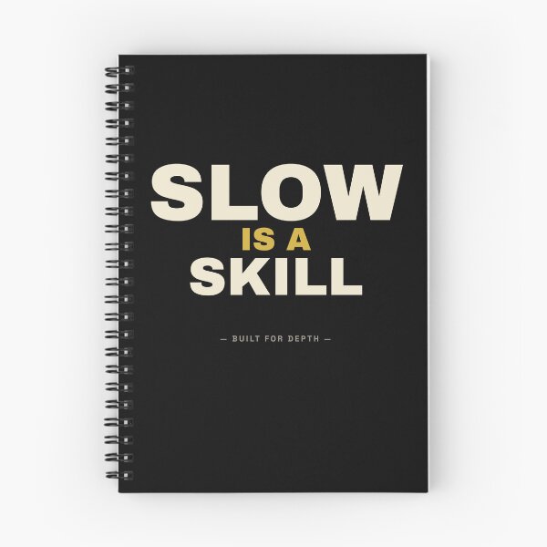 Item preview,  Slow Is A Skill Anti-Hustle Quiet Builder Gift designed and sold by Nuiicha65.