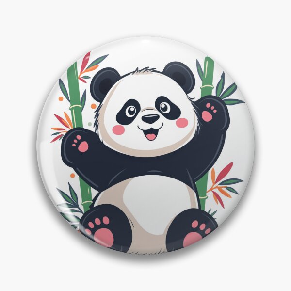 Item preview, Panda Bamboo Nature Art designed and sold by aminomen.