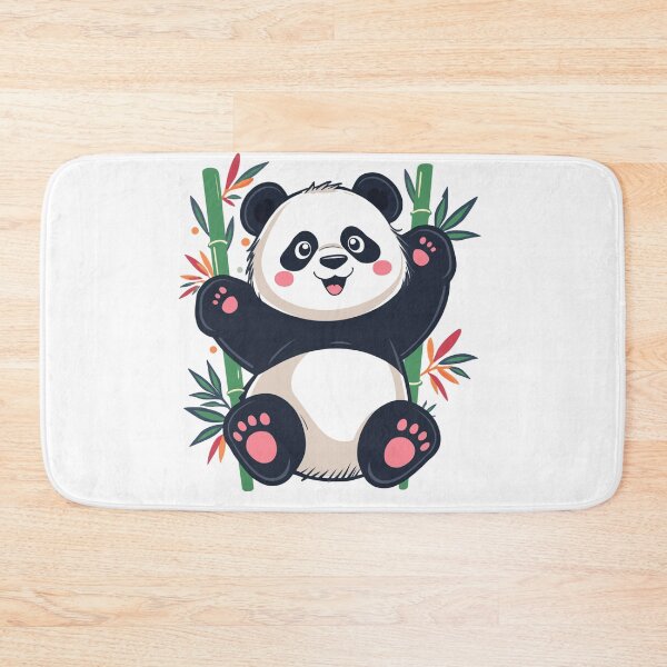Item preview, Panda Bamboo Nature Art designed and sold by aminomen.