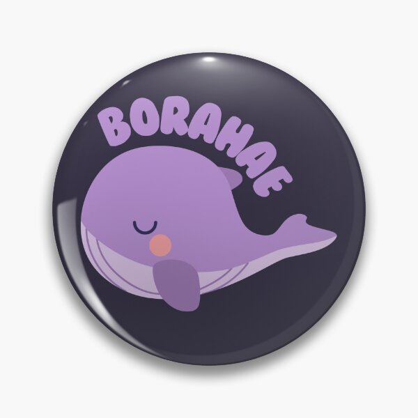 Item preview, BTS borahae army whale designed and sold by Morcawork.