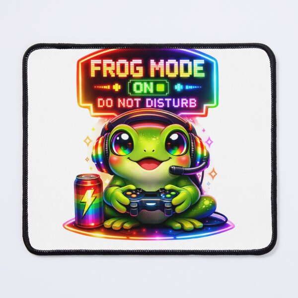 Item preview, Frog Mode ON — Do Not Disturb designed and sold by Print Loft.