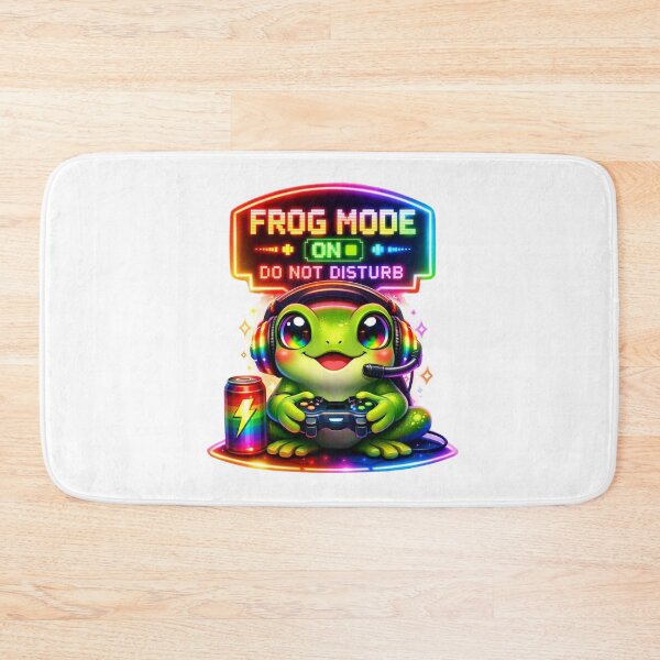 Item preview, Frog Mode ON — Do Not Disturb designed and sold by Print Loft.