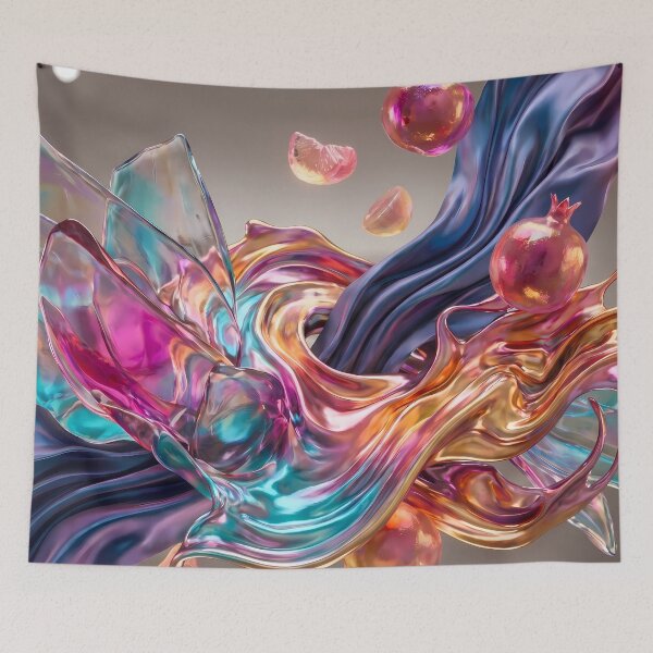 Item preview, Fruits Dreamy Cosmic Landscapes Celestial Wonders Surreal Imagination designed and sold by ART ATTACK ZONE.