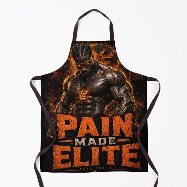 Item preview, Pain Made Elite – YAYA ELITE Dark Gym Motivation Design designed and sold by YAYA ELITE STREETWEAR.