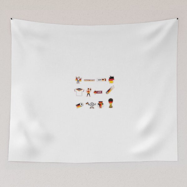 Item preview, Germany Football Sticker Pack And Jersey Designs designed and sold by KAWAII STUDIO NB.