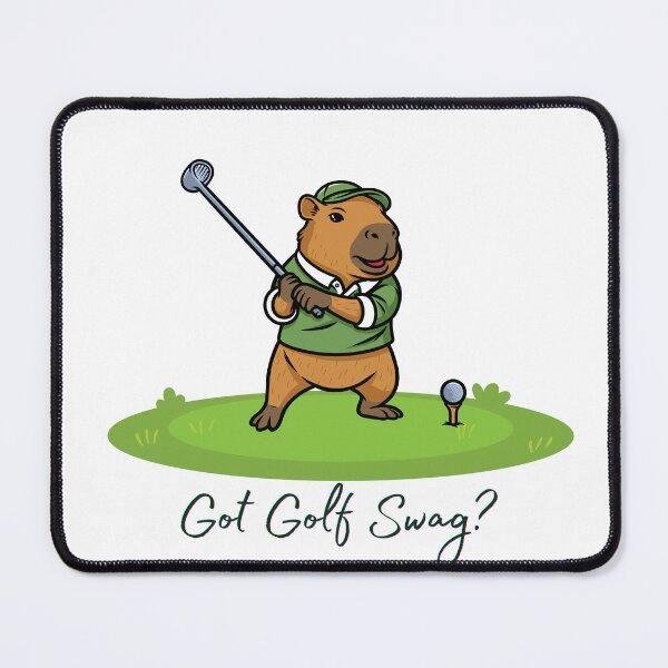 Item preview, Got Golf Swag? Cute Capybara Golfing. Gift for a Capybara Fan. Gift for a Golf Fan, Golf Lover, Golf Player. designed and sold by ShrimpAndGrits.