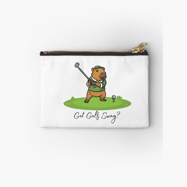 Item preview, Got Golf Swag?  Cute Capybara Golfing.  Gift for a Capybara Fan.  Gift for a Golf Fan, Golf Lover, Golf Player. designed and sold by ShrimpAndGrits.