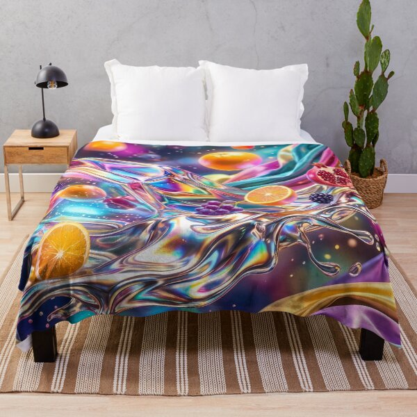 Item preview, Orange Banana Cosmic Landscapes Celestial Wonders Surreal Imagination designed and sold by ART ATTACK ZONE.