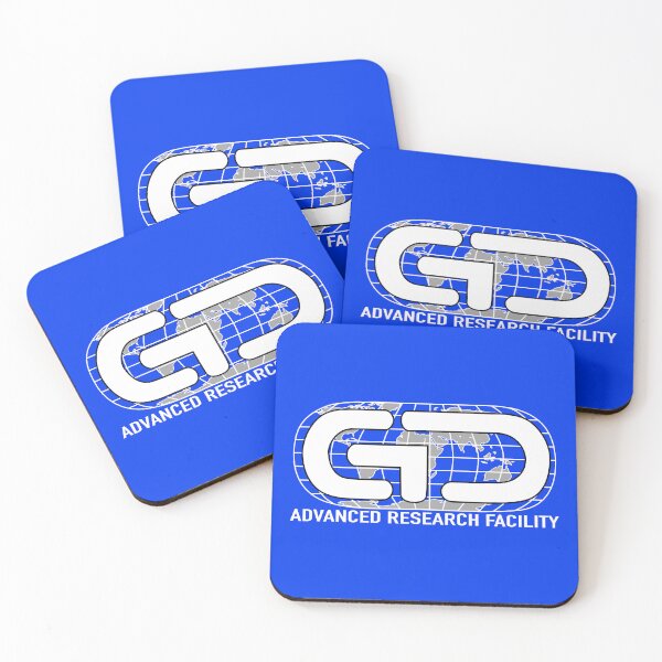 Item preview, Global Dynamics Facility Retro Logo (White) designed and sold by Rewatch-Podcast.
