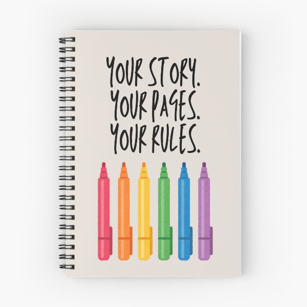 Item preview, Your story. Your pages. Your rules. designed and sold by Notebooking That Matters.