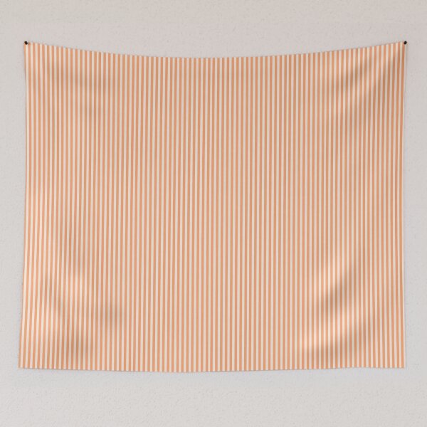 Item preview, Minimalist Orange Striped Pattern Gift for Students Aesthetic Stripes | Pastel Vertical Lines Design Gift for Teen Girls Aesthetic Stripes | Modern Peach Stripe Pattern Gift for Mom or Teacher designed and sold by VivaFy.