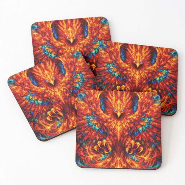 Item preview, Fractal Phoenix designed and sold by Newstreams.