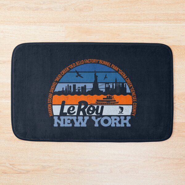 Item preview, Le Roy New York Sunset Retro Vintage Local Pride Logo designed and sold by CRHPOD20.