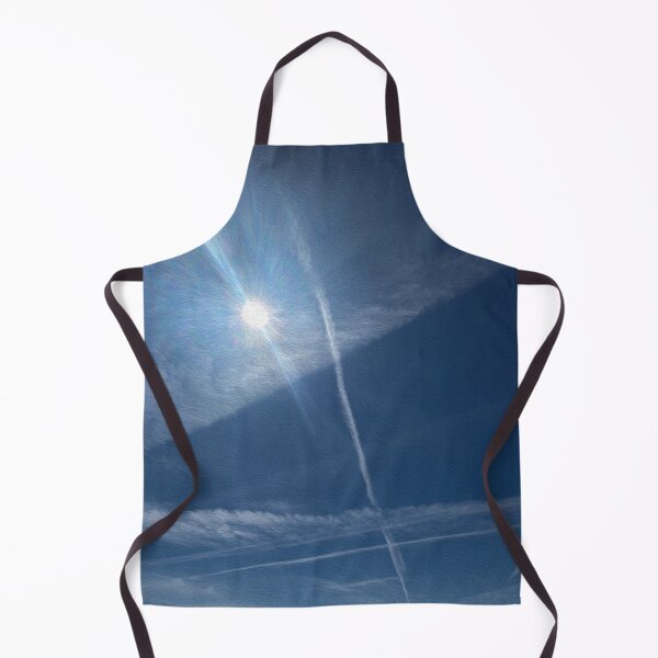 Item preview, Sky heaven universe shows sun clouds contrails designed and sold by MYTOPSHELF.