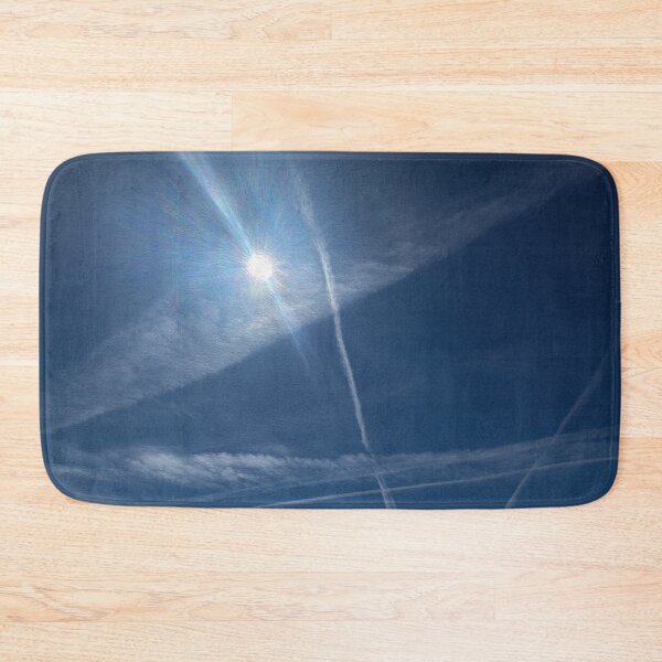 Item preview, Sky heaven universe shows sun clouds contrails designed and sold by MYTOPSHELF.