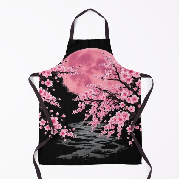 Item preview, pink moon with cherry blossom tree designed and sold by Hn07pe.