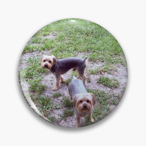 Item preview, Backyard with Dogs designed and sold by ROSENDE ART HOUSE.