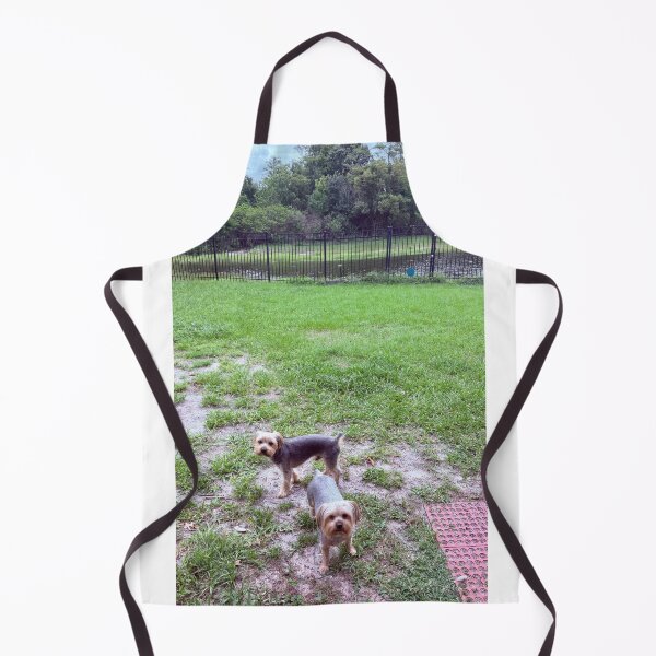 Item preview, Backyard with Dogs designed and sold by ROSENDE ART HOUSE.