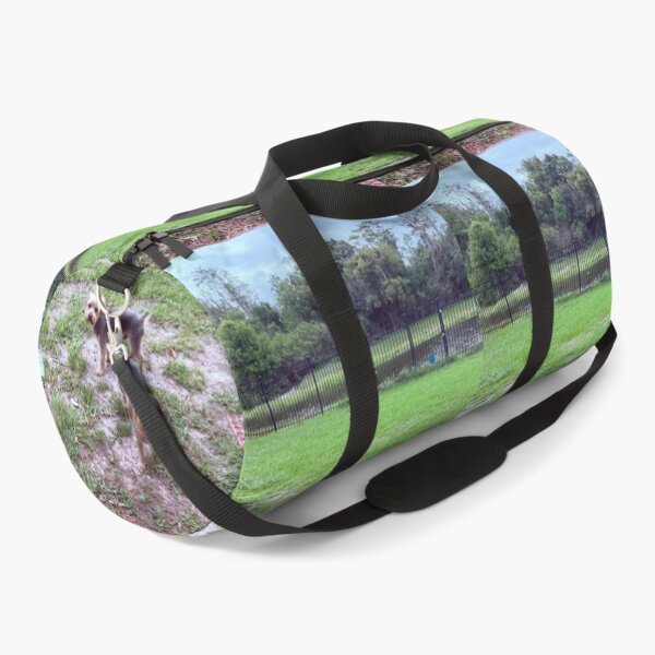 Item preview, Backyard with Dogs designed and sold by ROSENDE ART HOUSE.